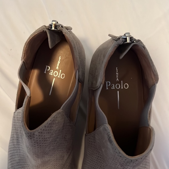 L.Paolo gray zip up shoes - Picture 5 of 6
